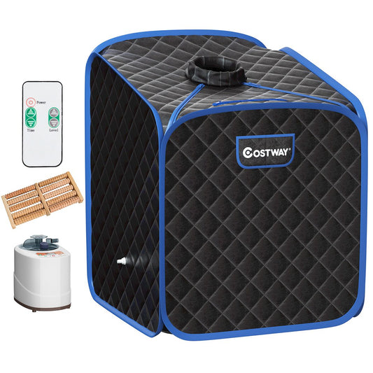 Portable Steam Sauna Tent Private Sauna Spa with Adjustable Temperature