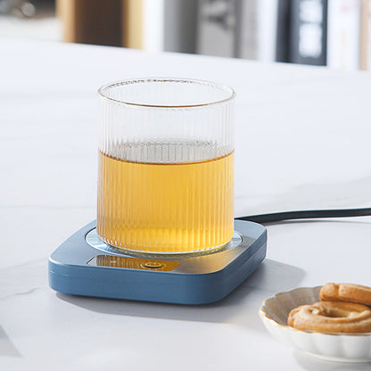 Electric Coffee Mug Warmer - Smart USB Heated Cup Pad for Desk Use